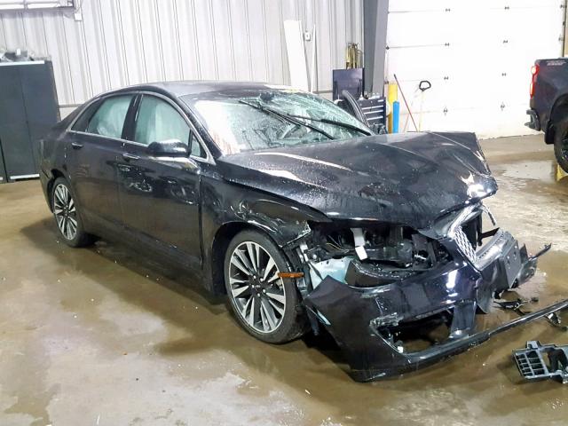 3LN6L5F9XJR613356 - 2018 LINCOLN MKZ RESERV BLACK photo 1