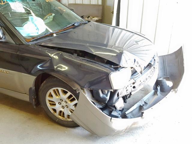 4S3BE896127216787 - 2002 SUBARU LEGACY OUT BLACK photo 9