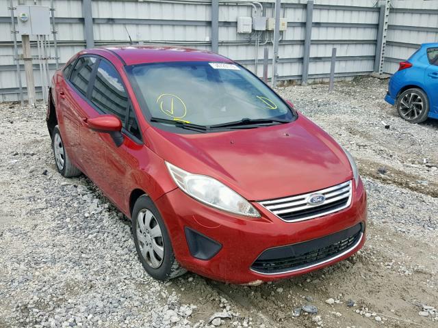 3FADP4BJ4BM166473 - 2011 FORD FIESTA SE RED photo 1