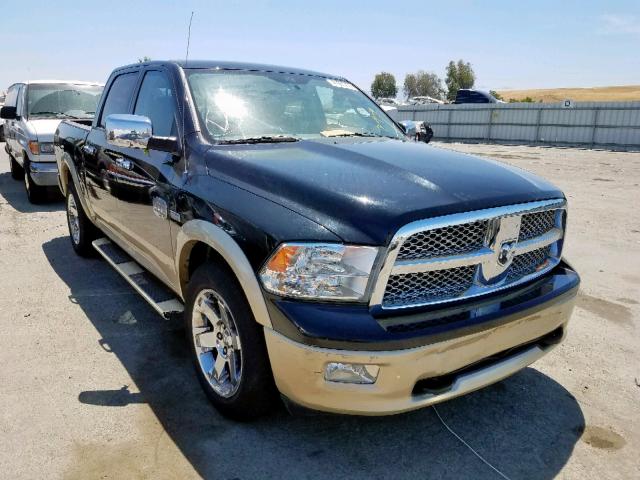 1C6RD7PT2CS289368 - 2012 DODGE RAM 1500 L BLACK photo 1