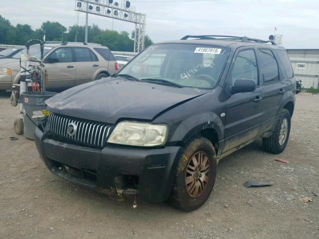 4M2YU81127KJ11820 - 2007 MERCURY MARINER LU GRAY photo 2