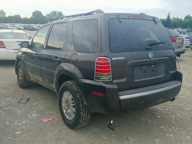 4M2YU81127KJ11820 - 2007 MERCURY MARINER LU GRAY photo 3