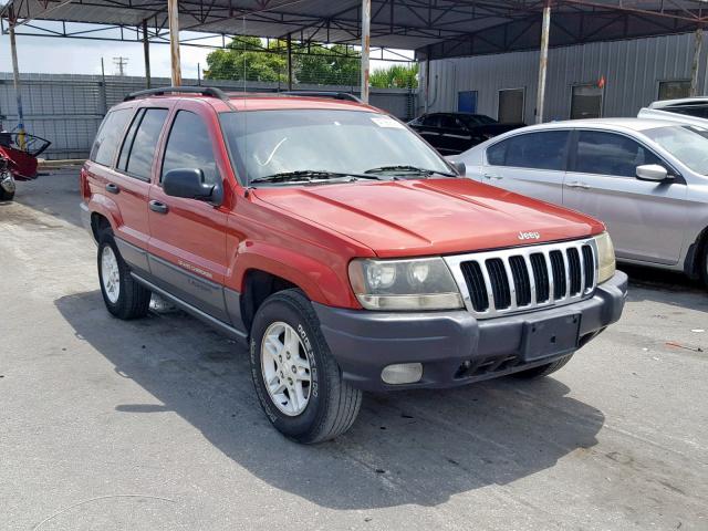 1J4GX48N53C520130 - 2003 JEEP GRAND CHER RED photo 1