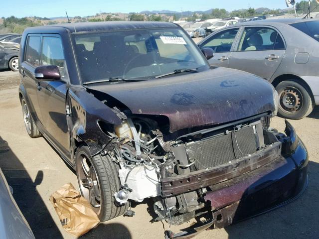 JTLKE50E891090786 - 2009 TOYOTA SCION XB 勃艮第红 照片 1