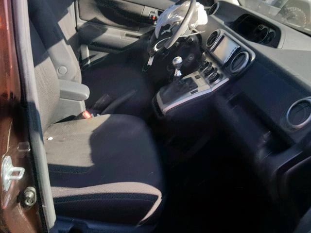 JTLKE50E891090786 - 2009 TOYOTA SCION XB 勃艮第红 照片 5