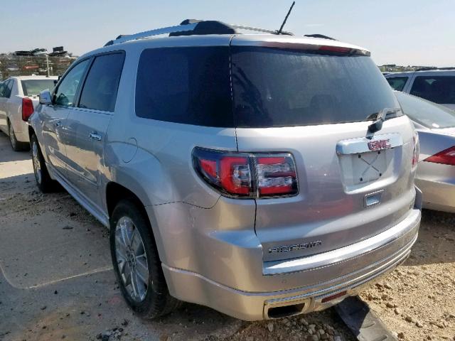 1GKKRTKDXFJ195824 - 2015 GMC ACADIA DEN SILVER photo 3