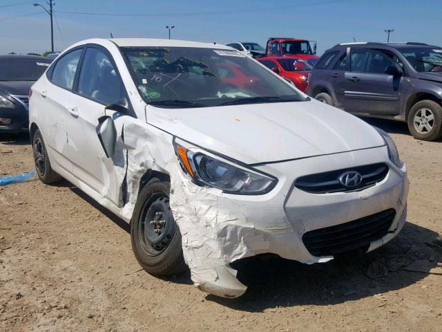 KMHCT4AE1GU950811 - 2016 HYUNDAI ACCENT SE WHITE photo 1