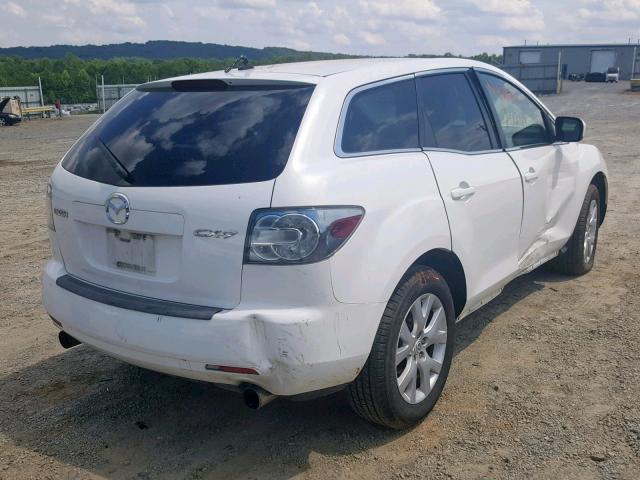 JM3ER293370146477 - 2007 MAZDA CX-7 WHITE photo 4