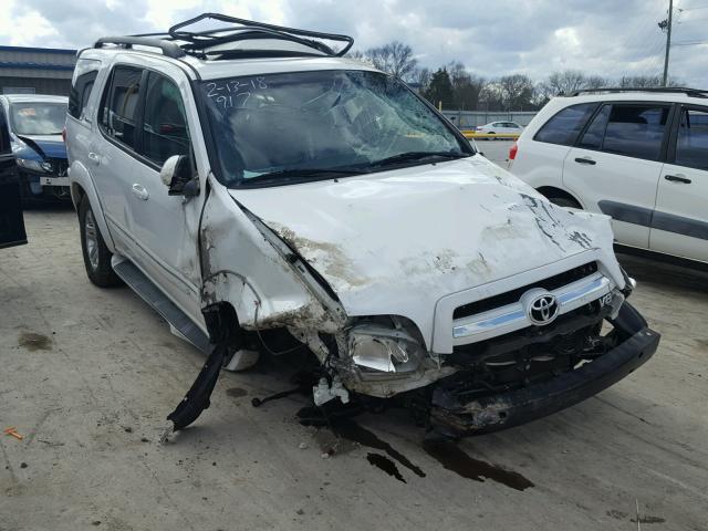 5TDBT48A05S243980 - 2005 TOYOTA SEQUOIA LI WHITE photo 1