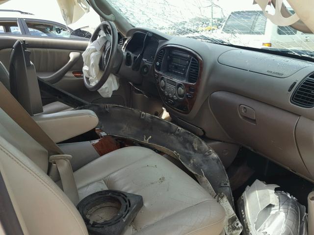 5TDBT48A05S243980 - 2005 TOYOTA SEQUOIA LI WHITE photo 5