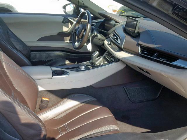 WBY2Z2C52FV392510 - 2015 BMW I8 SILVER photo 5
