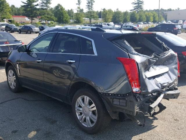 3GYFNDEY1AS645424 - 2010 CADILLAC SRX LUXURY GRAY photo 3