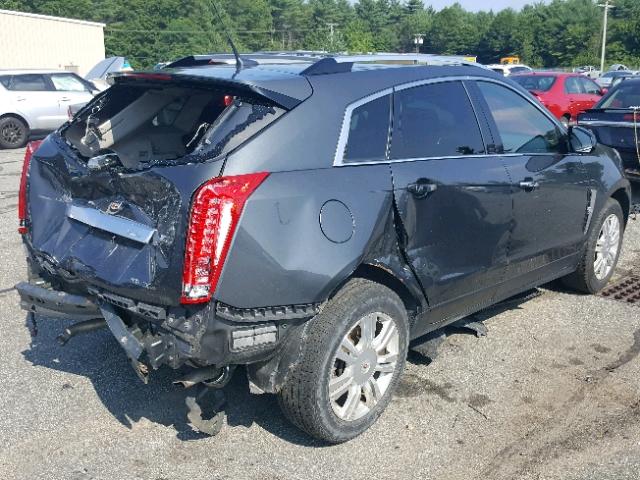 3GYFNDEY1AS645424 - 2010 CADILLAC SRX LUXURY GRAY photo 4