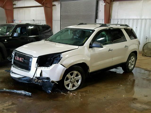 1GKKVPED7DJ139058 - 2013 GMC ACADIA SLE WHITE photo 2