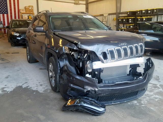 1C4PJLLB9KD110454 - 2019 JEEP CHEROKEE L GRAY photo 1