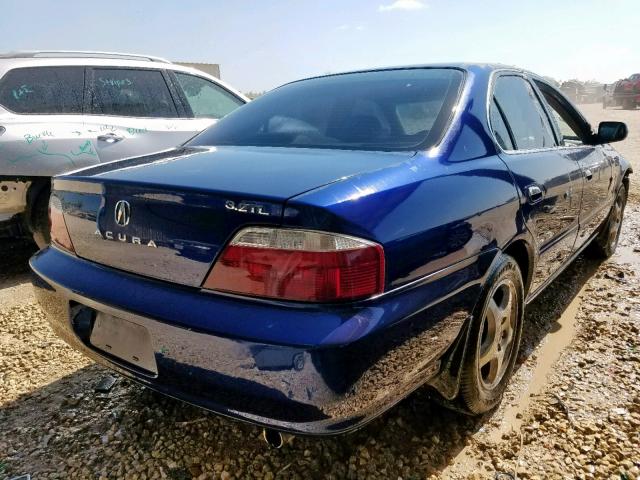 19UUA56613A076348 - 2003 ACURA 3.2TL BLUE photo 4