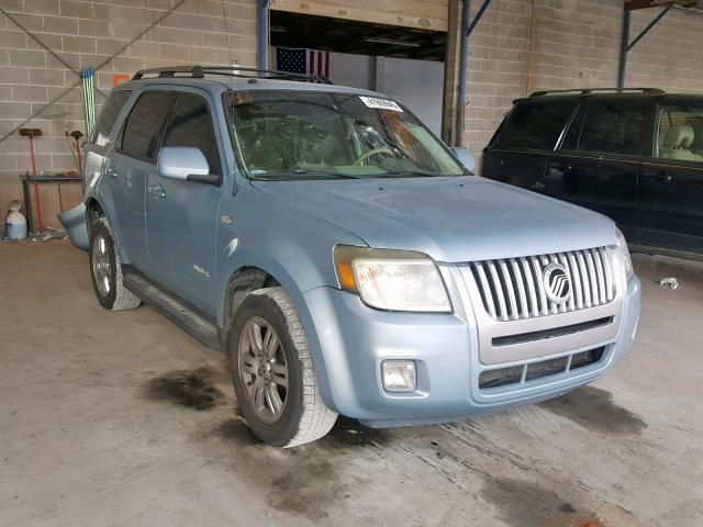 4M2CU87138KJ12607 - 2008 MERCURY MARINER PR BLUE photo 1