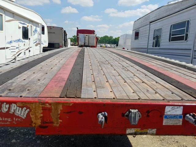 13N1482C2G1512776 - 2016 FONTAINE FLATBED TR RED photo 6