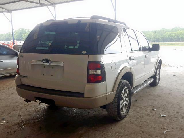 1FMEU6EE9AUA43193 - 2010 FORD EXPLORER E WHITE photo 4