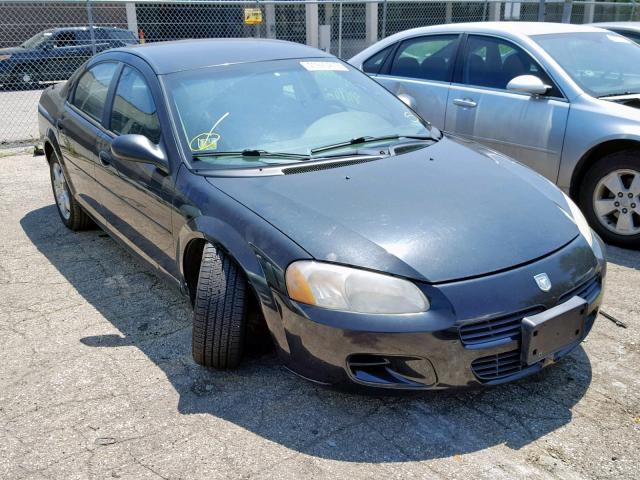 1B3EL46X83N601769 - 2003 DODGE STRATUS SE BLACK photo 1