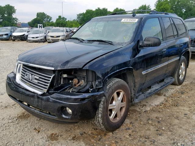 1GKDS13S482114442 - 2008 GMC ENVOY BLACK photo 9