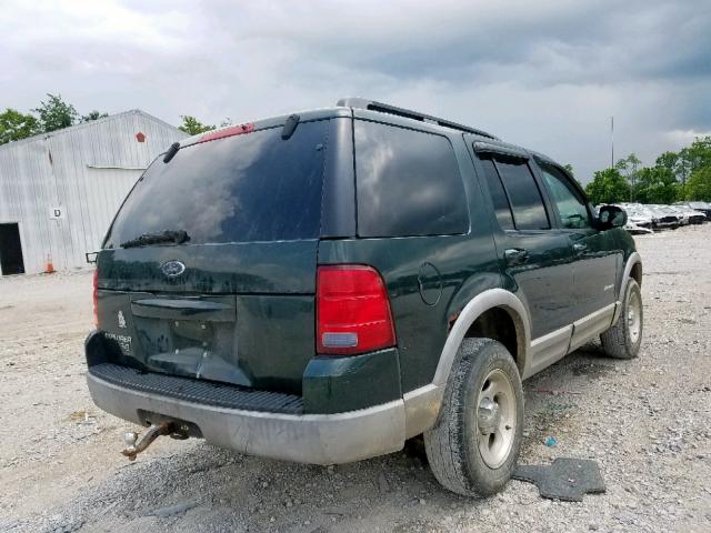 1FMZU73E12UA46990 - 2002 FORD EXPLORER X GREEN photo 4