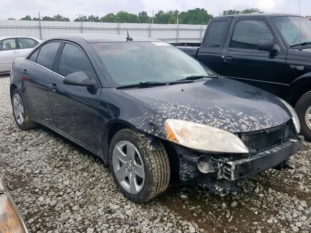 1G2ZF57B084286791 - 2008 PONTIAC G6 VALUE L BLACK photo 1