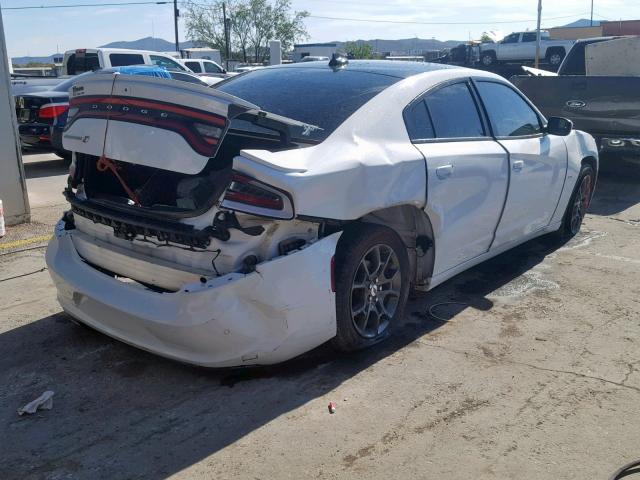 2C3CDXJG5JH235713 - 2018 DODGE CHARGER GT WHITE photo 4