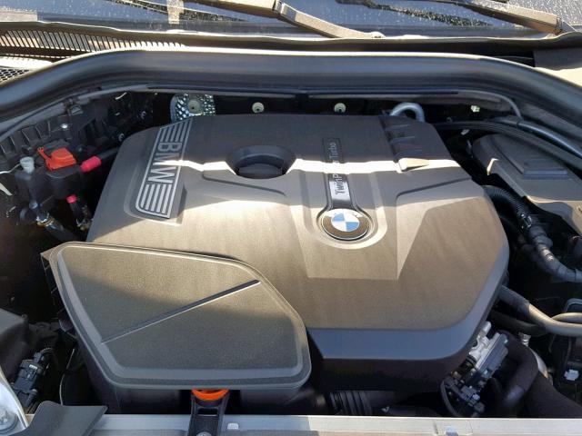 5UXTR9C52JLD60144 - 2018 BMW X3 XDRIVE3 BLACK photo 7