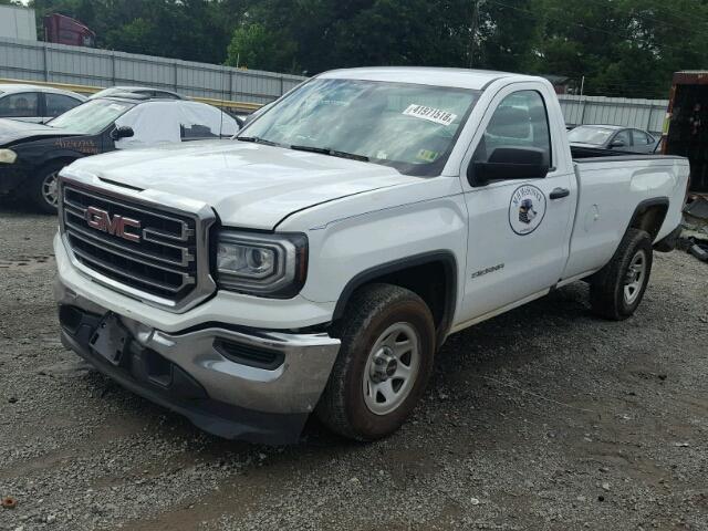 1GTN1LEC8GZ901548 - 2016 GMC SIERRA C15 WHITE photo 2