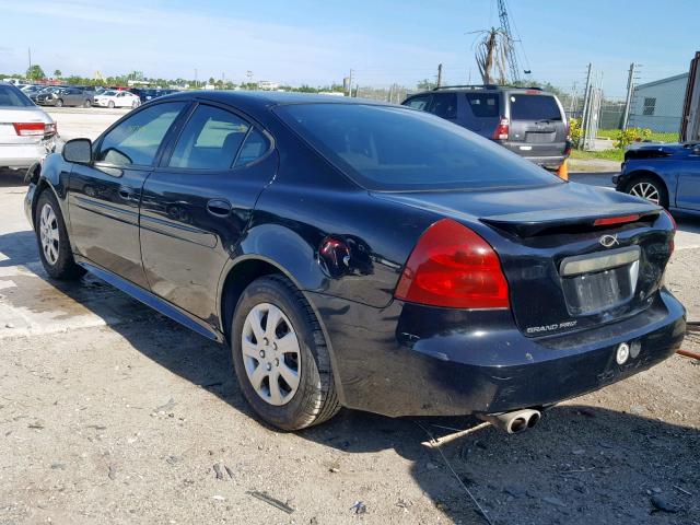 2G2WP522141242859 - 2004 PONTIAC GRAND PRIX BLACK photo 3