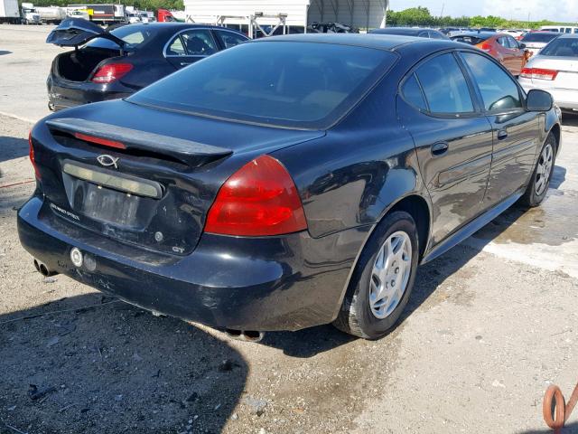2G2WP522141242859 - 2004 PONTIAC GRAND PRIX BLACK photo 4