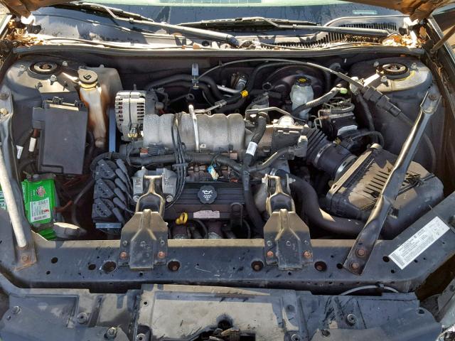 2G2WP522141242859 - 2004 PONTIAC GRAND PRIX BLACK photo 7