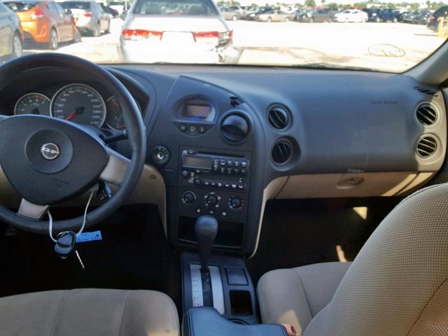 2G2WP522141242859 - 2004 PONTIAC GRAND PRIX BLACK photo 9