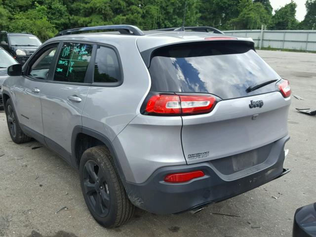 1C4PJLCB6JD561937 - 2018 JEEP CHEROKEE L GRAY photo 3