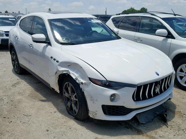 ZN661XUA8JX275948 - 2018 MASERATI LEVANTE WHITE photo 1