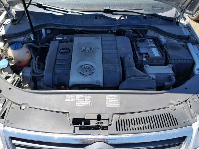 WVWJK73C68E037324 - 2008 VOLKSWAGEN PASSAT TUR SILVER photo 7