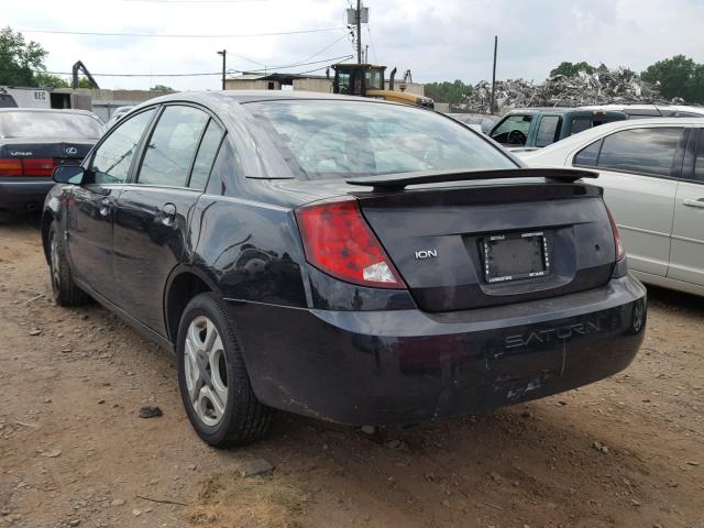 1G8AL52F73Z166276 - 2003 SATURN ION LEVEL 黑色 照片 3