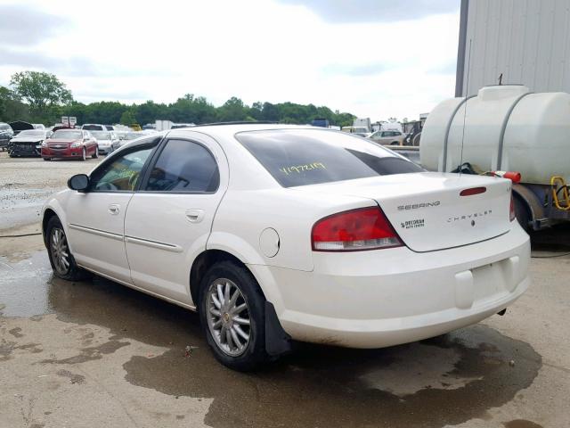 1C3EL56R22N295547 - 2002 CHRYSLER SEBRING LX WHITE photo 3