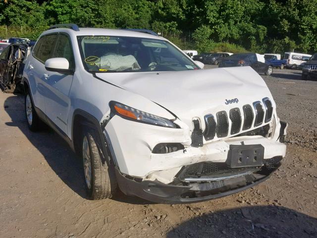 1C4PJMDS8FW650814 - 2015 JEEP CHEROKEE L WHITE photo 1