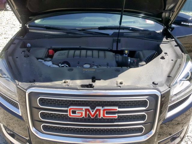 1GKKVSKDXHJ258039 - 2017 GMC ACADIA LIM BLACK photo 7