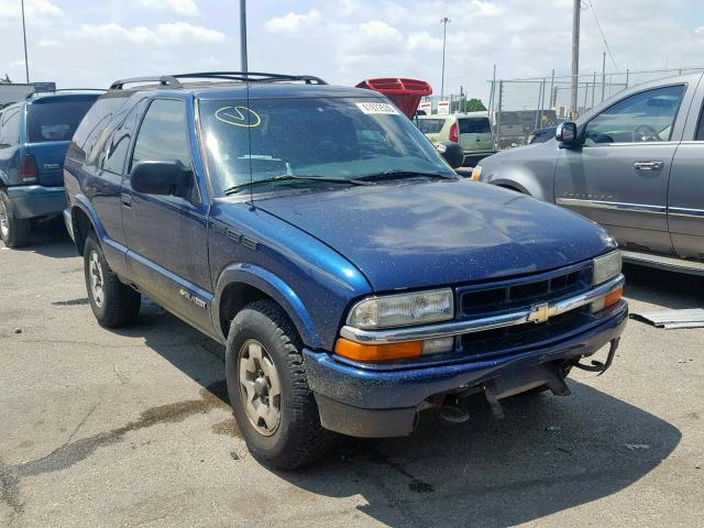 1GNCT18WX2K132426 - 2002 CHEVROLET BLAZER BLUE photo 1