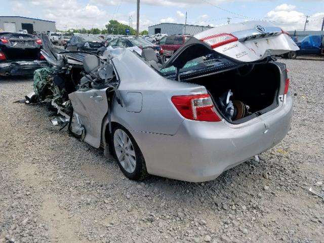 4T1BD1FK0CU012766 - 2012 TOYOTA CAMRY HYBR SILVER photo 3