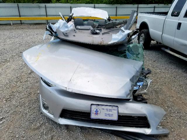 4T1BD1FK0CU012766 - 2012 TOYOTA CAMRY HYBR SILVER photo 9