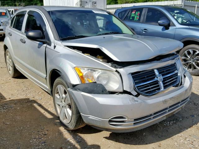 1B3JB48B87D502397 - 2007 DODGE CALIBER SX SILVER photo 1