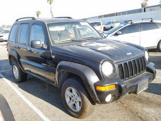 1J4GK58K82W158107 - 2002 JEEP LIBERTY LI BLACK photo 1