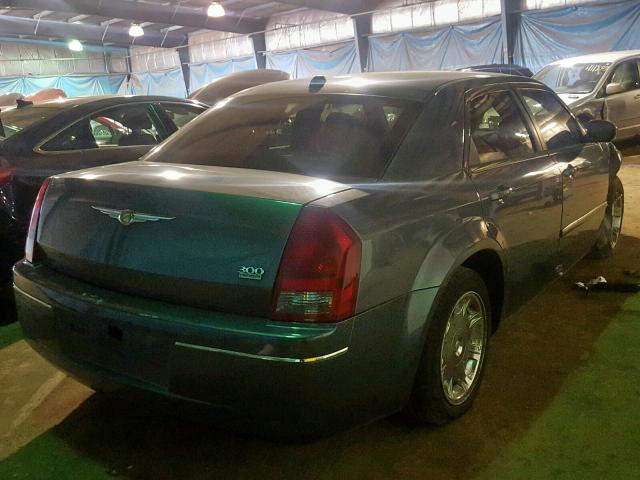 2C3KA53G16H118594 - 2006 CHRYSLER 300 TOURIN BLUE photo 4