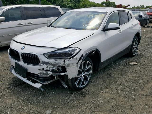 WBXYJ5C33JEF77148 - 2018 BMW X2 XDRIVE2 WHITE photo 2