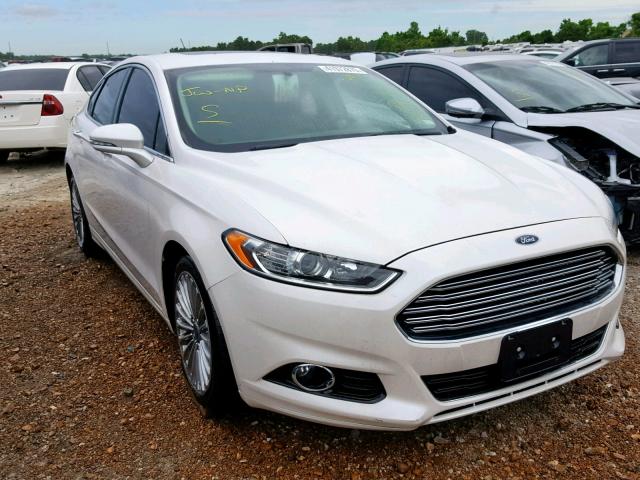 3FA6P0K99ER240601 - 2014 FORD FUSION TIT WHITE photo 1