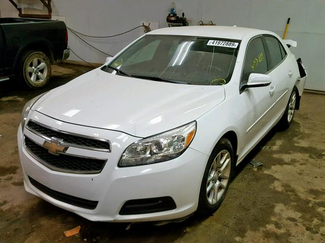 1G11C5SA1DF145056 - 2013 CHEVROLET MALIBU 1LT WHITE photo 2